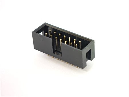 Box Header 14P 2.54mm Au Rak